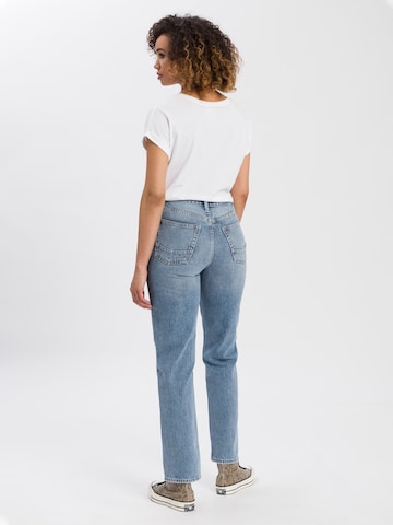 Cross Jeans Wide leg Jeans ' Diana ' in Blue