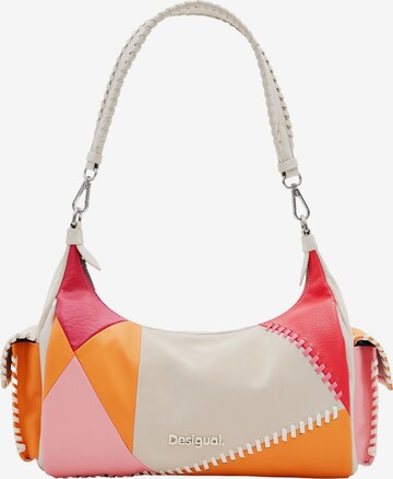 Desigual Shoulder Bag 'Mundi Brasilia' in White: front