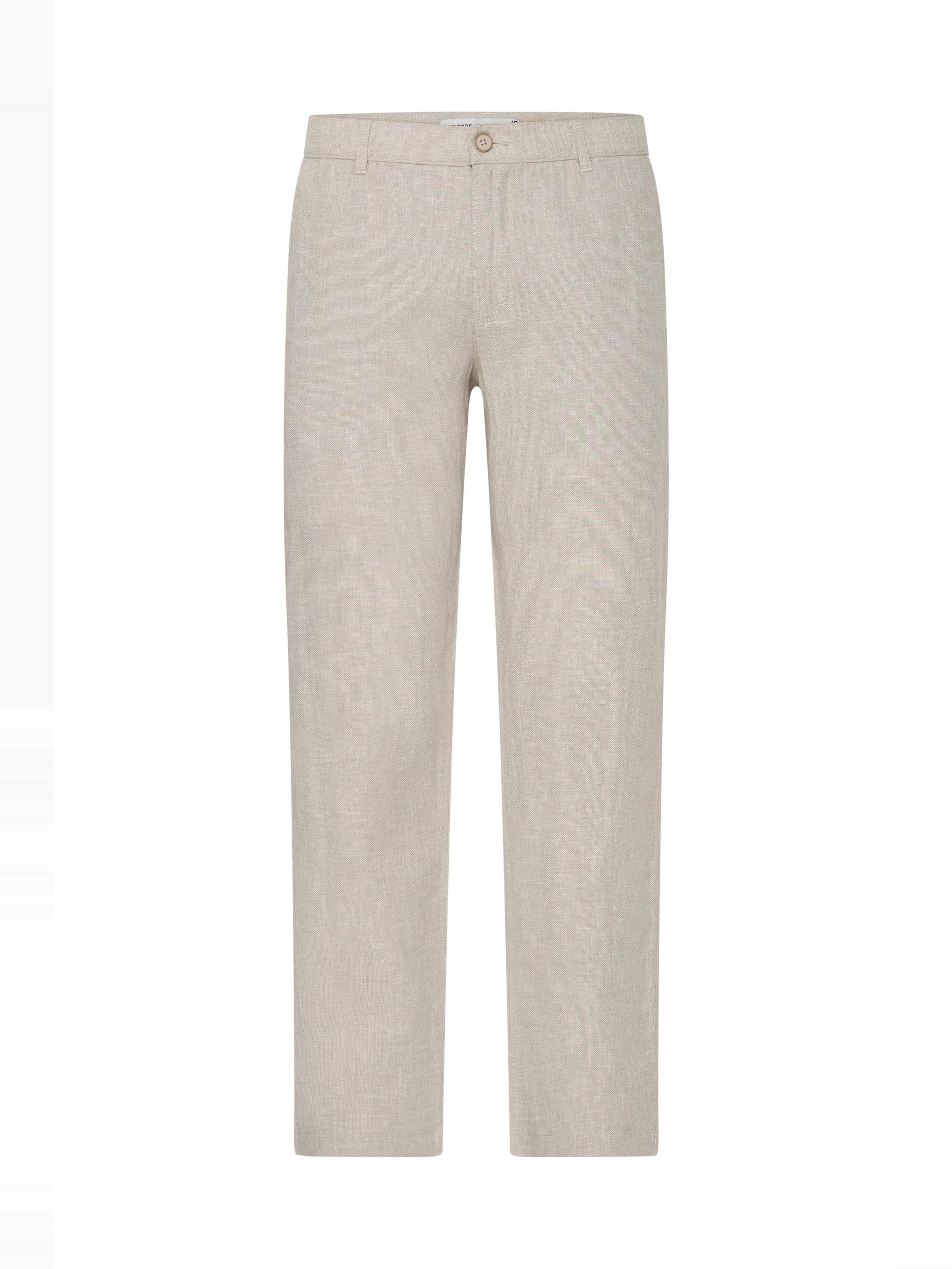 INDICODE JEANS - regular Pantalón chino ' IDTropelo ' en beige: frente