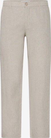 INDICODE JEANS - Regular Calças chino ' IDTropelo ' em bege: frente