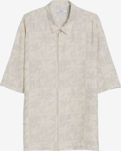 Bershka Button Up Shirt in Beige / Lavender, Item view