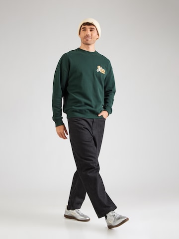 Sweat-shirt 'American Script' Carhartt WIP en vert
