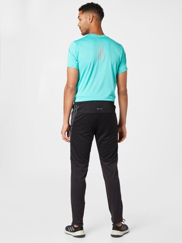 ADIDAS SPORTSWEARSlimfit Sportske hlače 'Run' - crna boja
