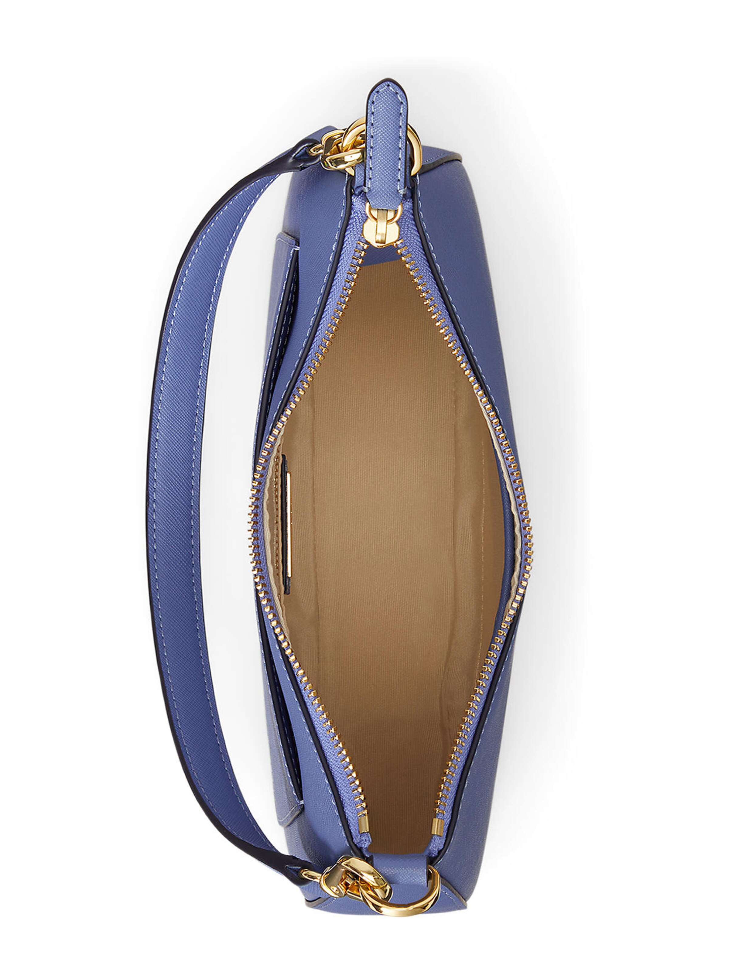 Sac bandoulière 'DANNI' Lauren Ralph Lauren en bleu