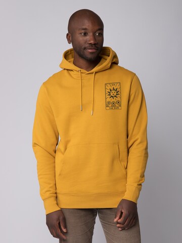 Watapparel Sweatshirt ' Tarot The Sun ' in Yellow: front
