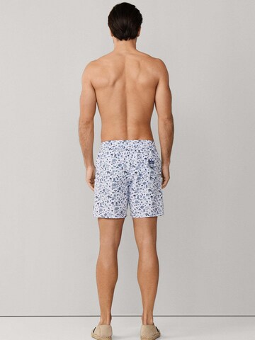 Hackett London Swimming shorts 'Island' in White
