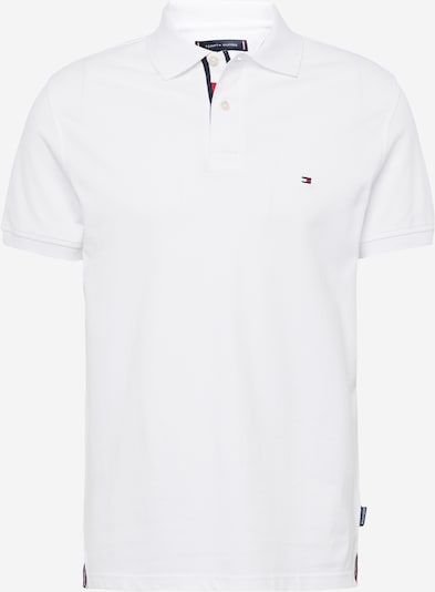 TOMMY HILFIGER Poloshirt in navy / knallrot / weiß, Produktansicht
