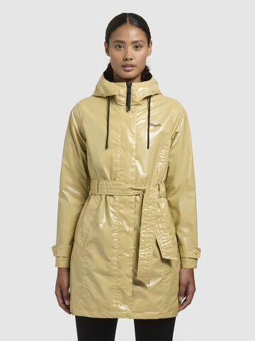 khujo Between-seasons coat 'DOLEA' in Green: front