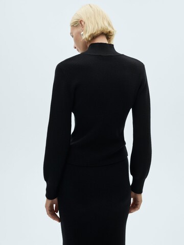 Pull-over 'MOZA' MANGO en noir