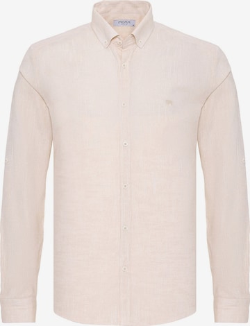 Moxx ParisRegular Fit Košulja - bež boja: prednji dio