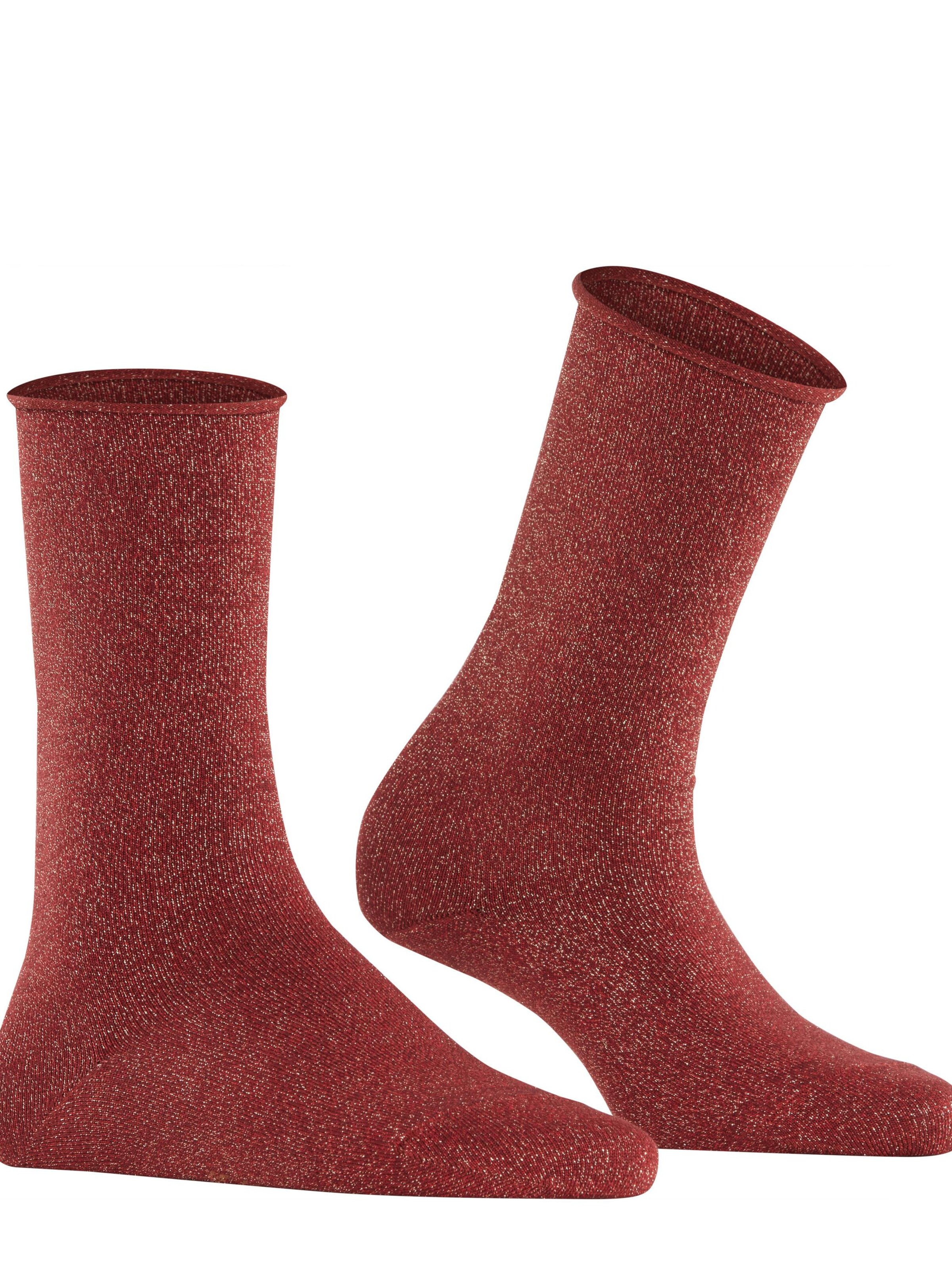 FALKE Socks 'Shiny' in Red