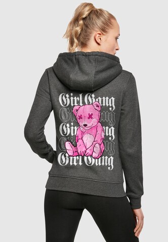 Mister Tee Sweatshirt 'Girl Gang' in Grau: Vorderseite