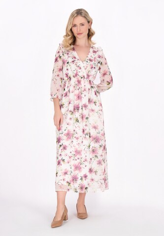 Usha - Vestido en rosa: frente