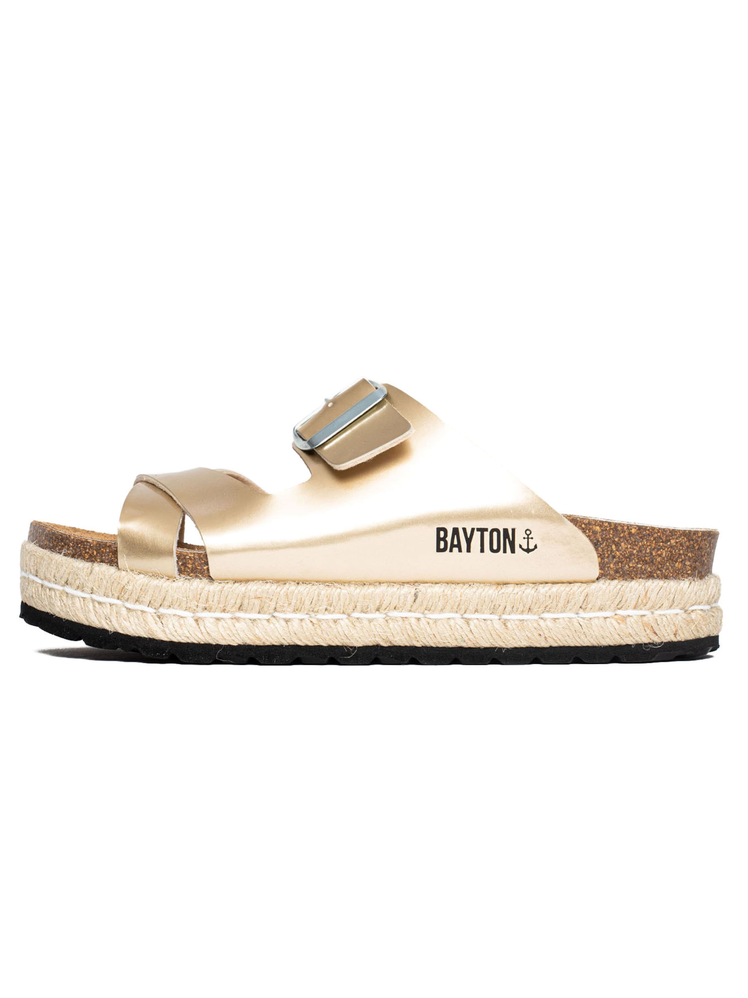 Bayton Mule 'Tenerife' in Gold: front