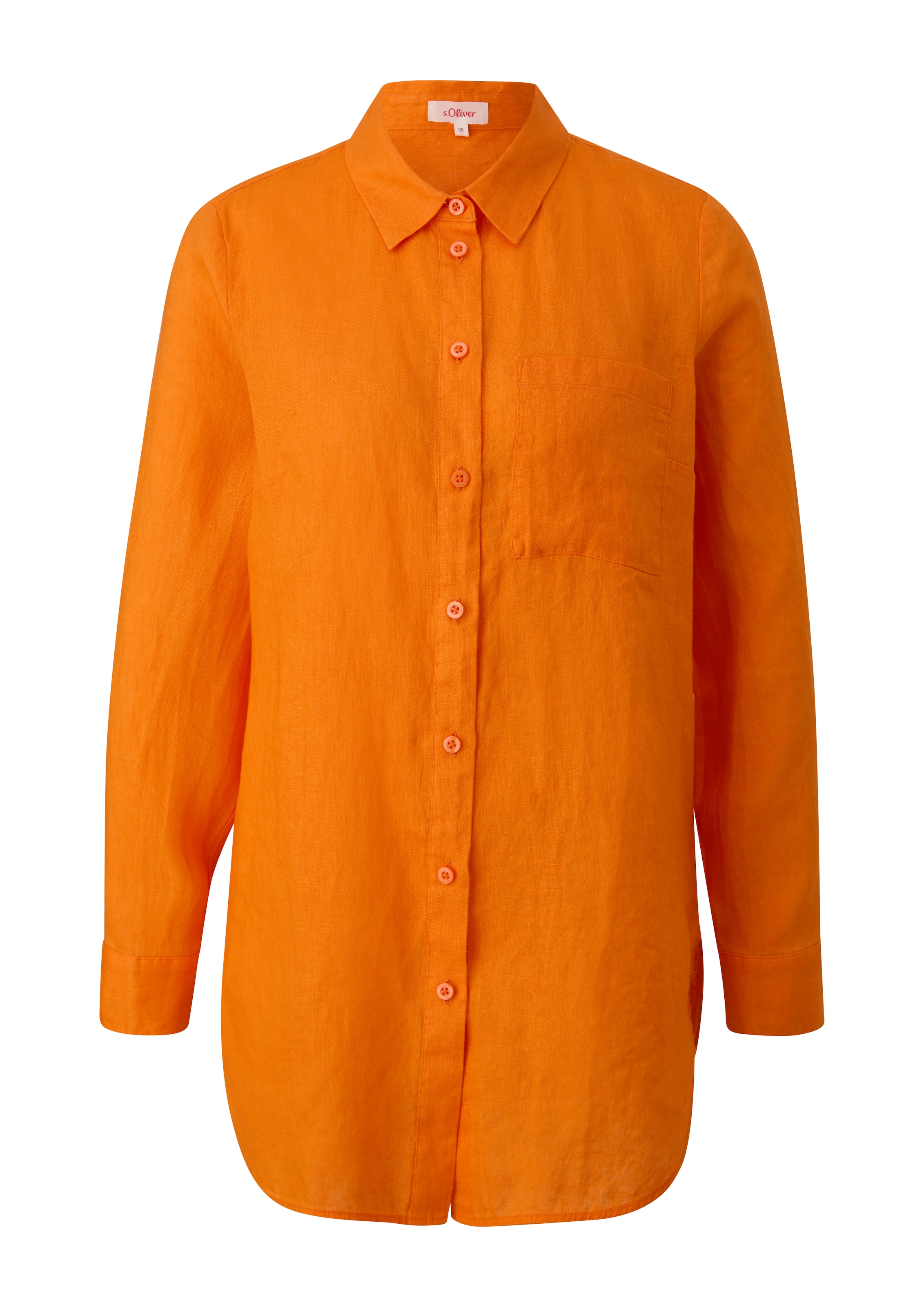 s.Oliver Blouse in Orange: front