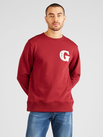 GANT Sweatshirt i röd: framsida