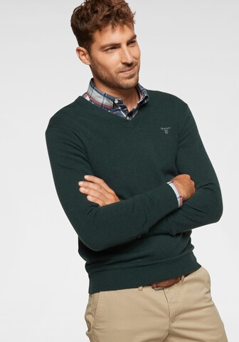 Pull-over GANT en vert : devant