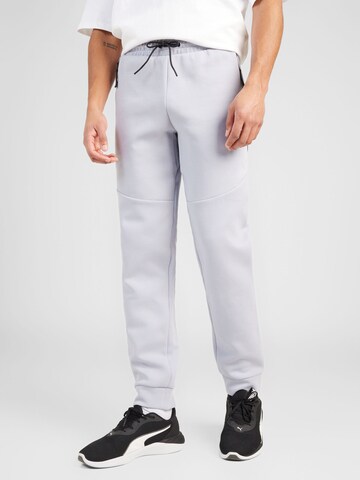 PUMA Дънки Tapered Leg Спортен панталон в сиво: отпред