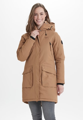 Whistler Outdoor Jacket 'Tiana' in Brown: front