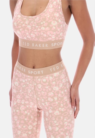 Low support Reggiseno sportivo 'Essentials' di Ted Baker in marrone