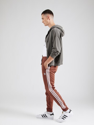 ADIDAS ORIGINALS - Tapered Pantalón 'Adicolor Classics Sst' en marrón