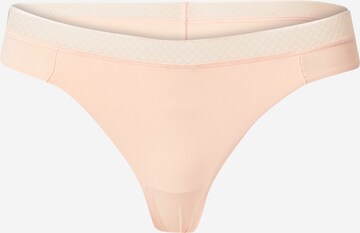 Calvin Klein Underwear Thong in Pink: front