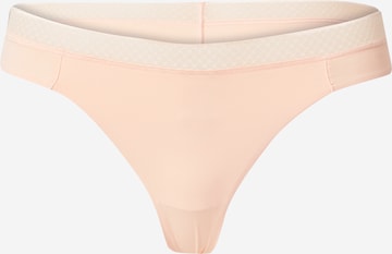 String Calvin Klein Underwear en orange : devant