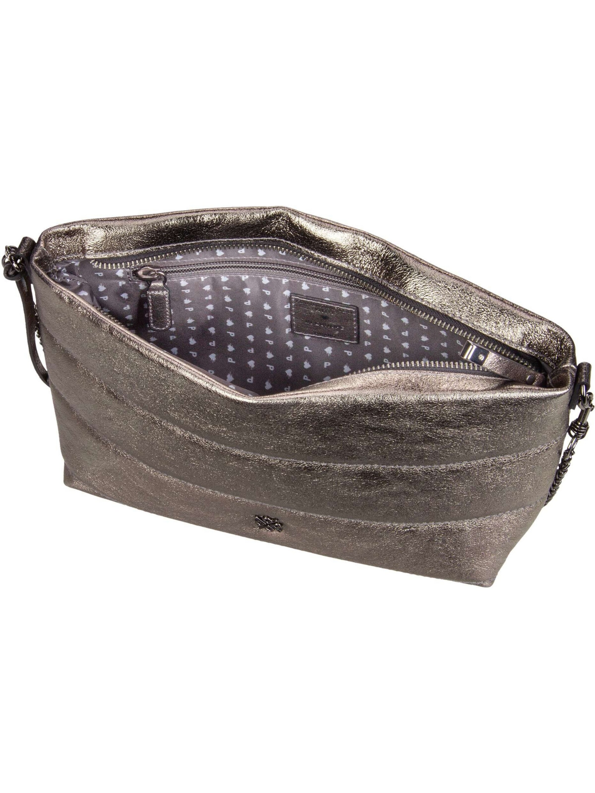 Picard Shoulder Bag '2 Night' in Silver