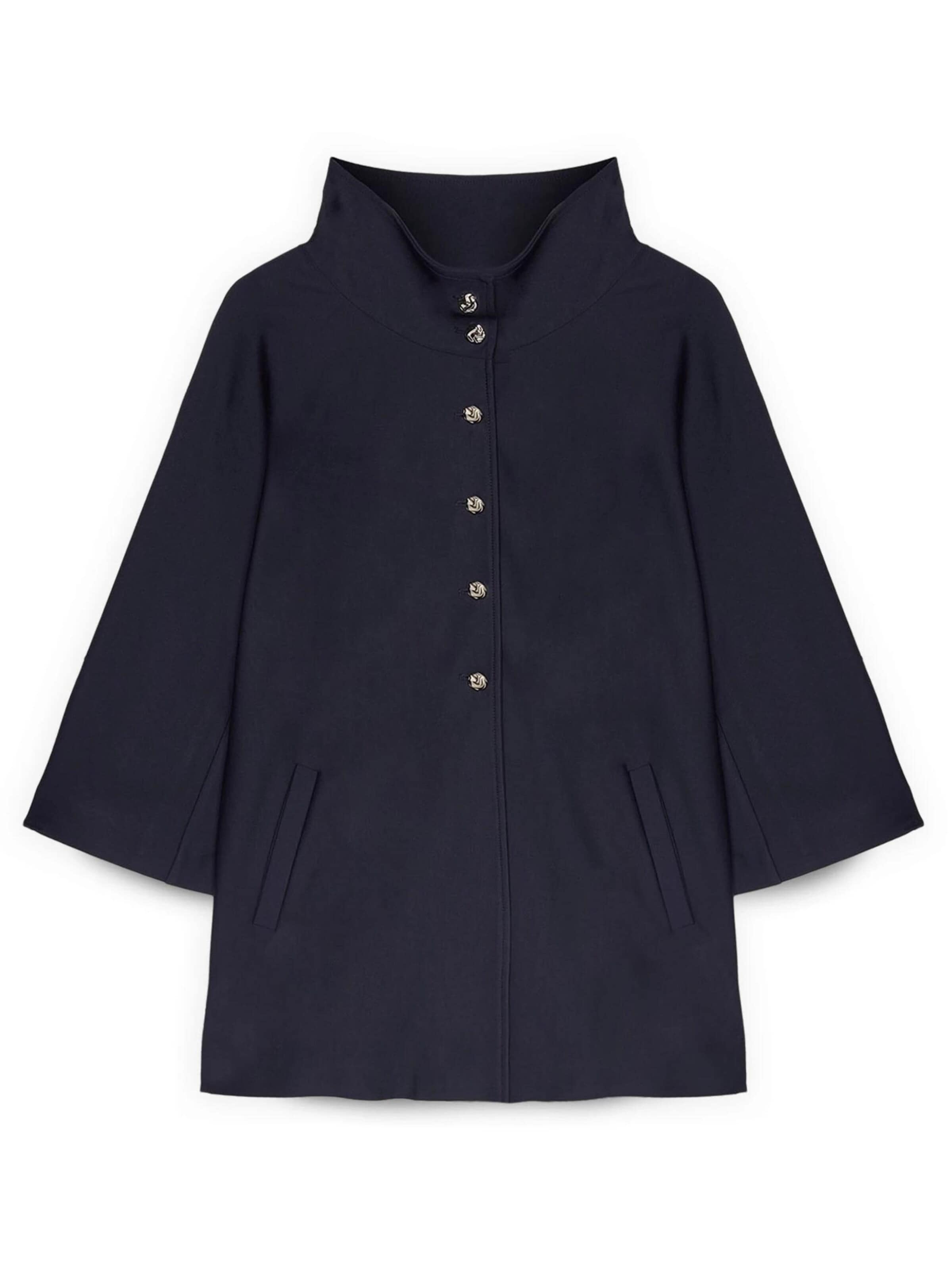 Fiorella Rubino - Chaqueta de entretiempo en azul: frente