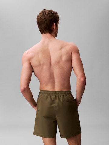 Calvin Klein Swimwear Regular Zwemshorts in Groen