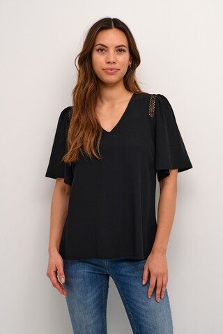 CULTURE Blouse 'Asmine ' in Black: front