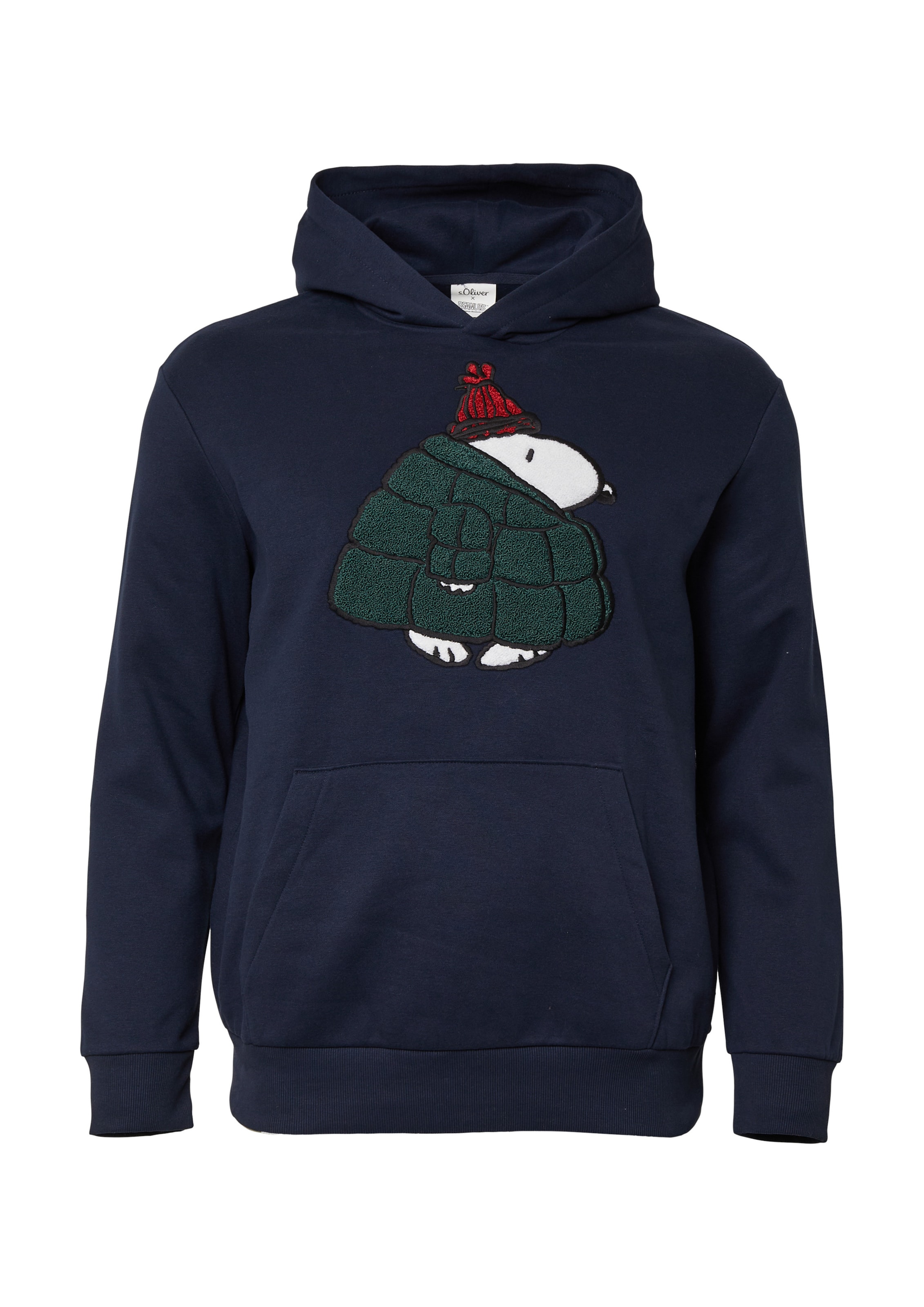 s.Oliver Sweatshirt in Blue: front