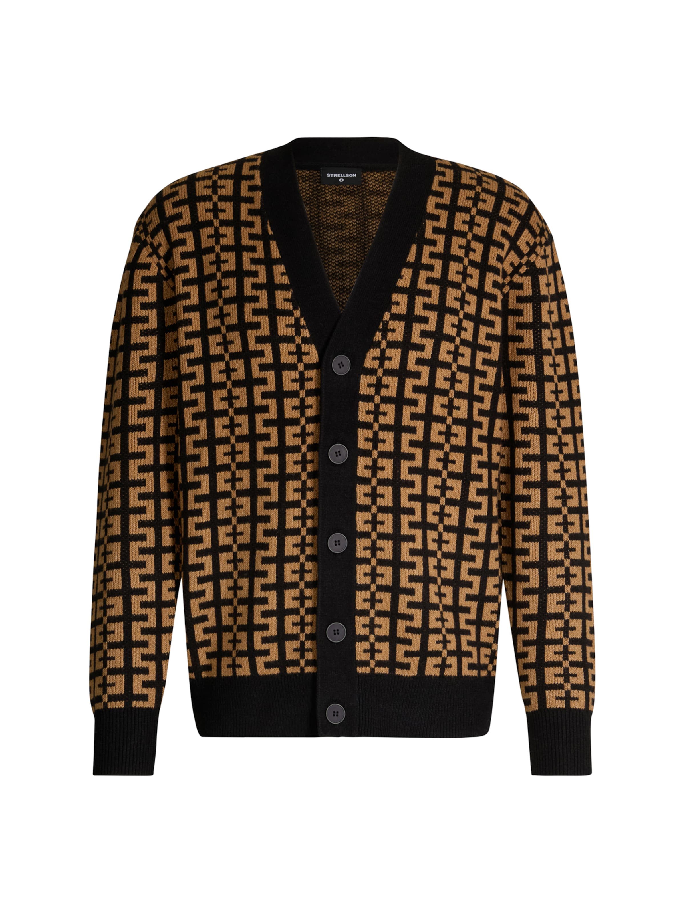 Vestes en maille 'Tito' STRELLSON en marron : devant