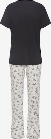 VIVANCEPidžama 'Dreams' - crna boja: prednji dio