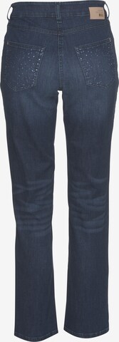 MAC Slimfit Jeans 'Melanie' in Blau