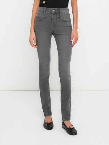 ONLY - Skinny Vaquero 'ONLHUSH' en gris: frente