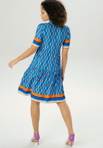 Aniston SELECTED Summer Dress in Blue