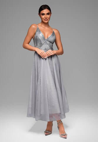 Robe de soirée Ombre en gris