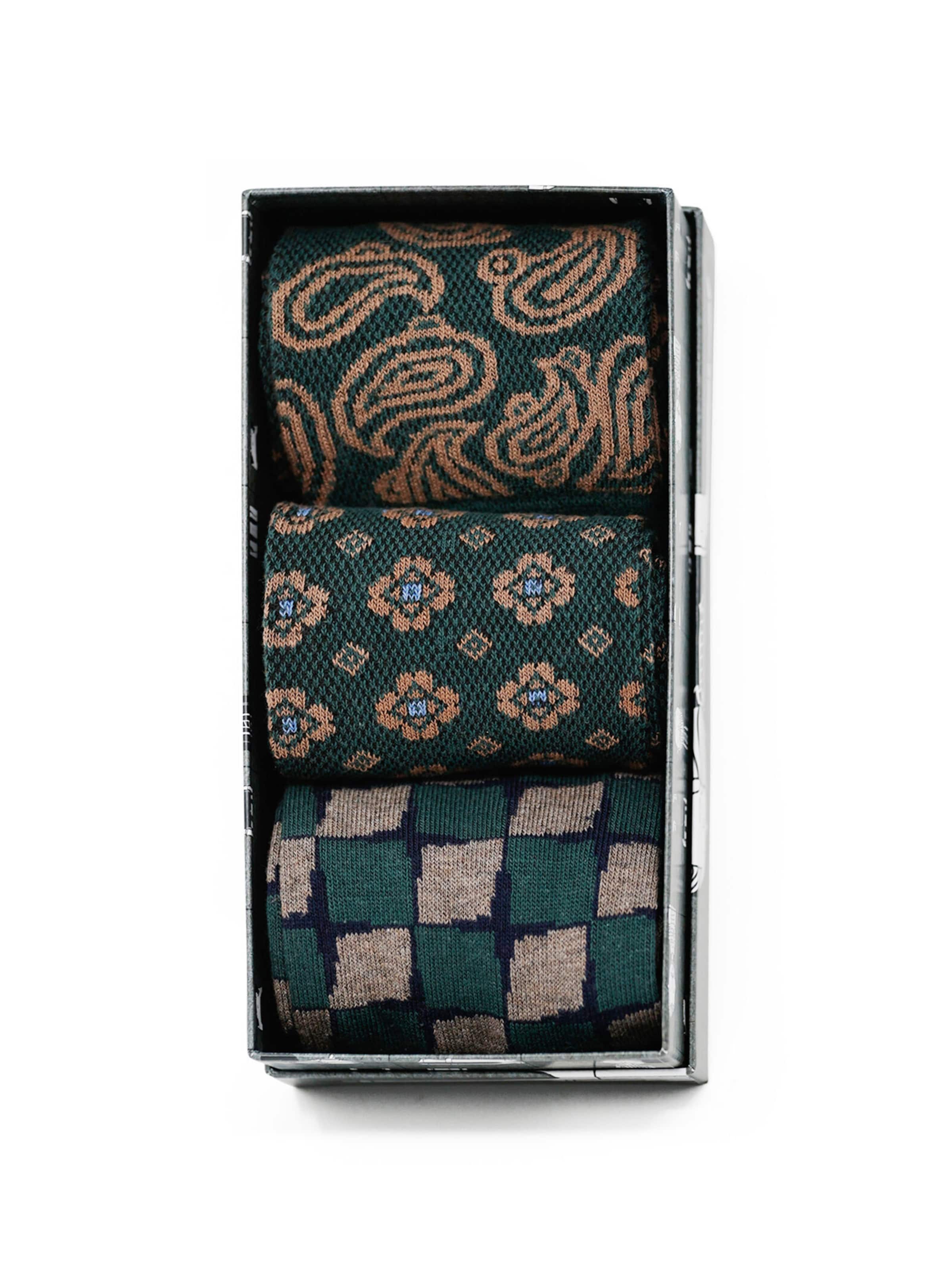 Real Guys Socks in Green