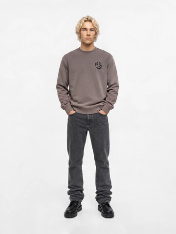 KARL LAGERFELD JEANS Regular Jeans i svart: framsida