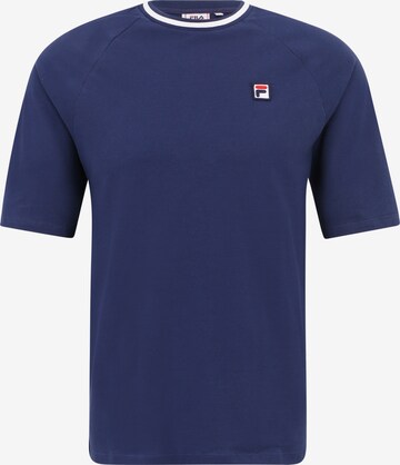 FILA T-shirt 'BILOXI' i blå: framsida