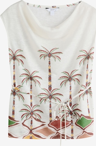 Next Топ в Белый: спереди