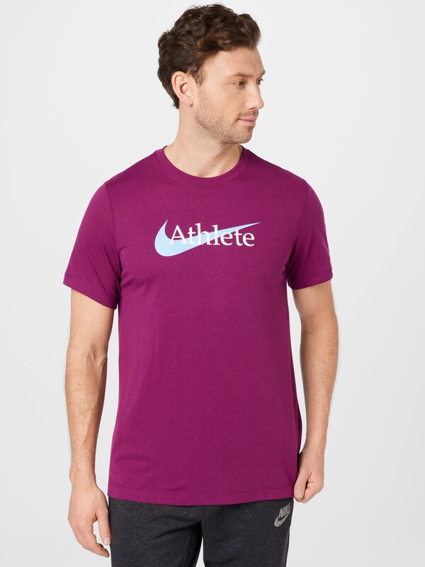 NIKE - Camiseta funcional en rosa: frent