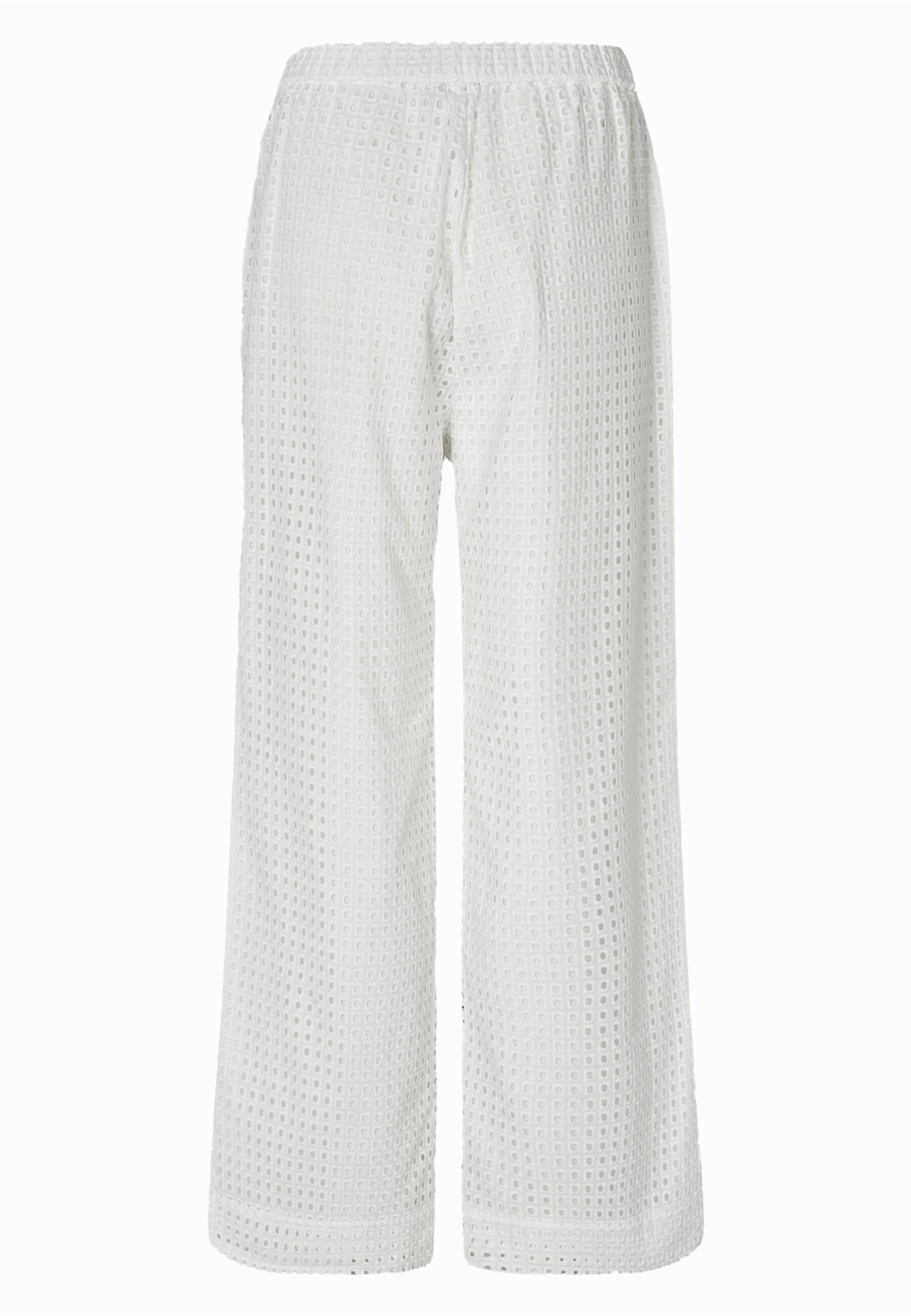 SECOND FEMALE - Loosefit Calças 'Villa' em branco