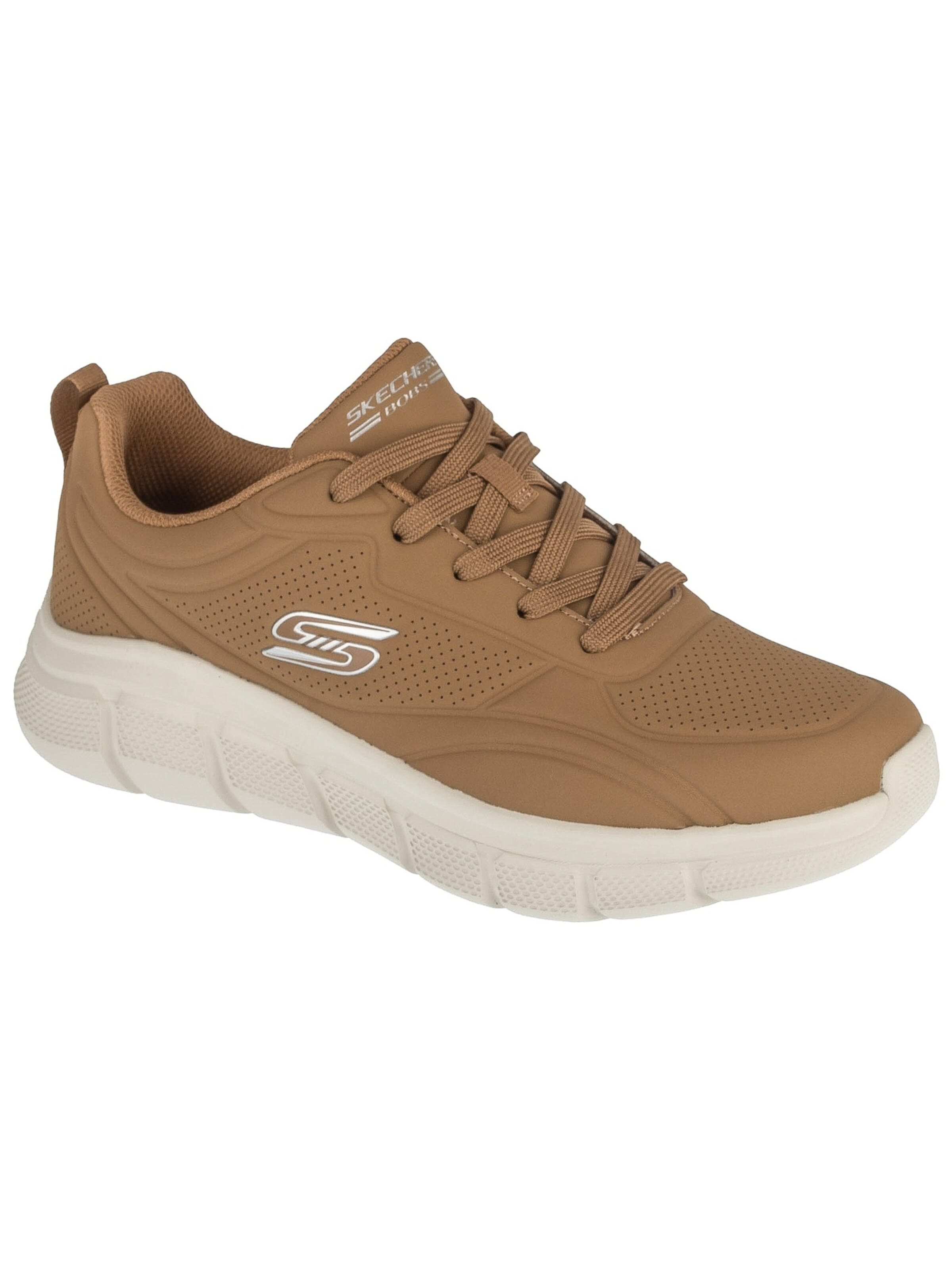 Baskets basses 'Skechers Bobs B Flex - Arctic Edge' SKECHERS en marron : devant