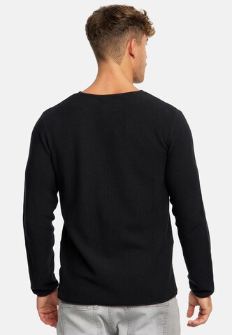 INDICODE JEANS Sweater 'Loakim' in Black