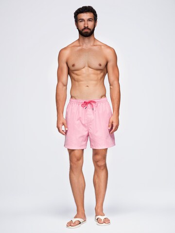 Ombre Zwemshorts in Roze