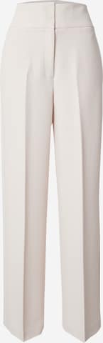 Wide Leg Pantalon à plis 'Bussy' NÜMPH en gris : devant