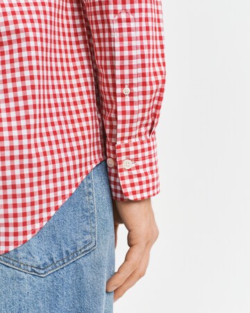 GANT Regular Fit Hemd in Rot