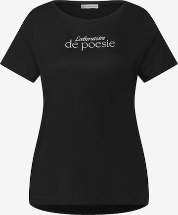 STREET ONE Shirt in Black: front